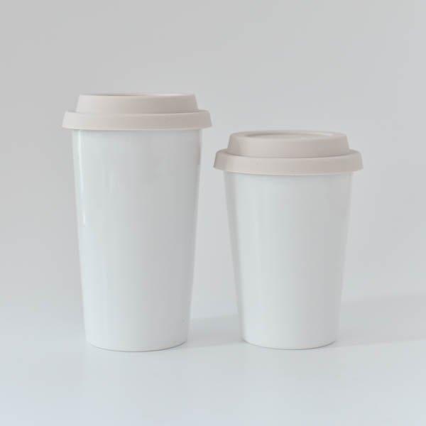ポーセラーツ 白磁 タンブラー 二層 マグ 陶器 サーモタンブラー S シリコン蓋 15 Tts Victoria Design 通販 Yahoo ショッピング