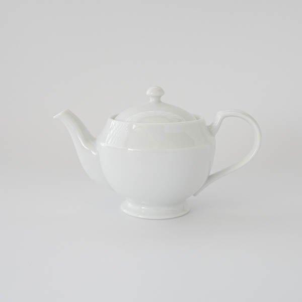 ポーセラーツ 白磁 急須 ポット ティーポット エマポット : VICTORIA