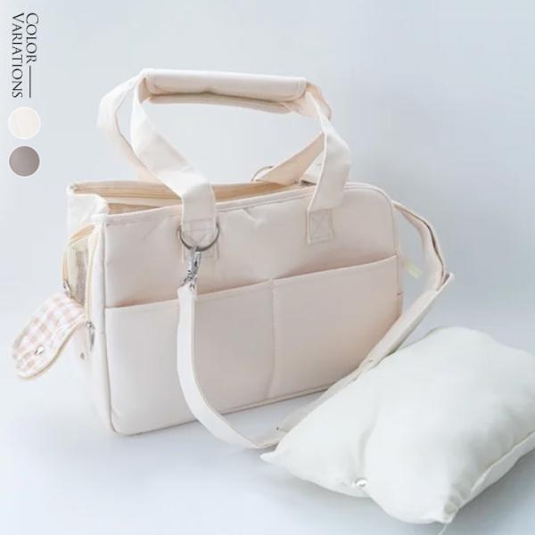 I♡MYDOG リボン付きペットキャリーバッグ　アイラブマイドッグ I♡MYDOG リボン付きペットキャリーバッグ アイラブマイドッグ