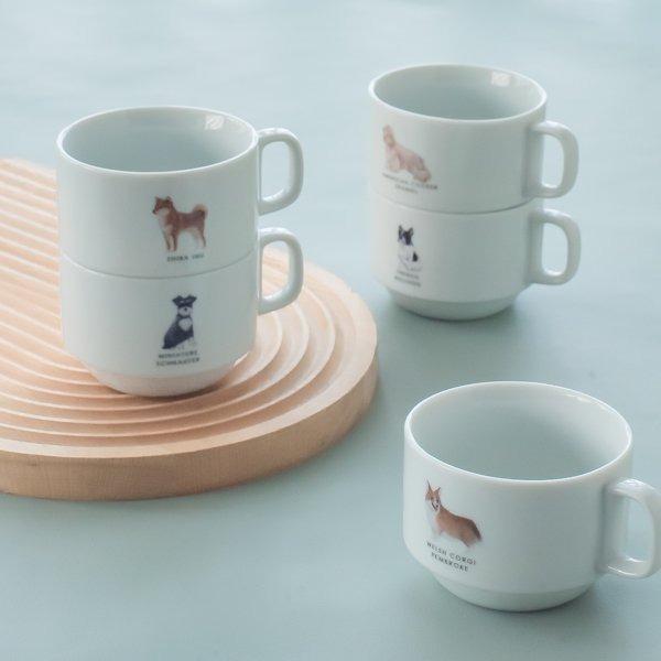 犬マグ オーダーメイド/ドッグマグ(受注生産)/コップ 犬柄