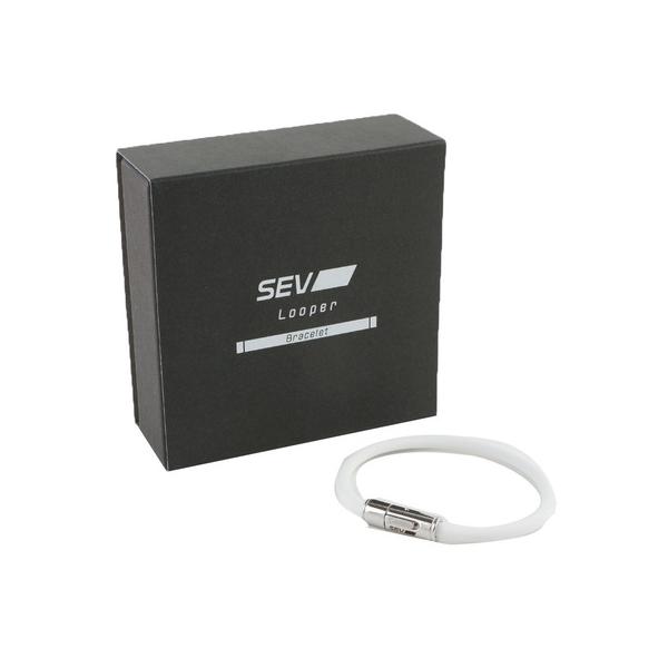 セブ(SEV)Looper Nブレスレット ホワイト (Men’s、Lady’s) SEV（セブ） （メンズ、レディース）Looper Nブレスレット ホワイト