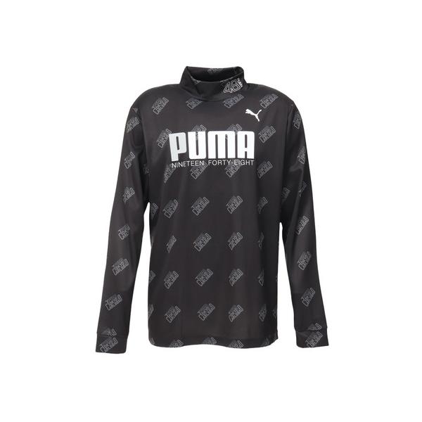 PUMA プーマ（PUMA）（メンズ）ゴルフウェア AOP 長袖モックネック