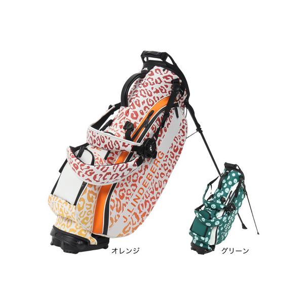 J.LINDEBERG キャディバッグ スタンド付き9型 J.LINDEBERG（ジェイリンドバーグ） ゴルフ スタンド式 キャディバッグ