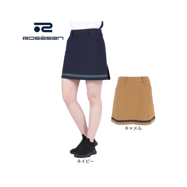 【新品】ロサーセン　ゴルフ　レディース　スカート Rosasen ROSASEN（レディース）ゴルフウェア 吸汗 速乾