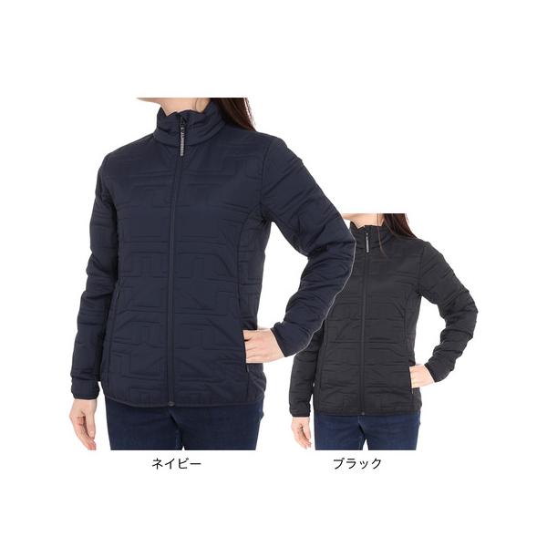 J.LINDEBERG（レディース）ゴルフウェア JLブリッジキルトブルゾン 072