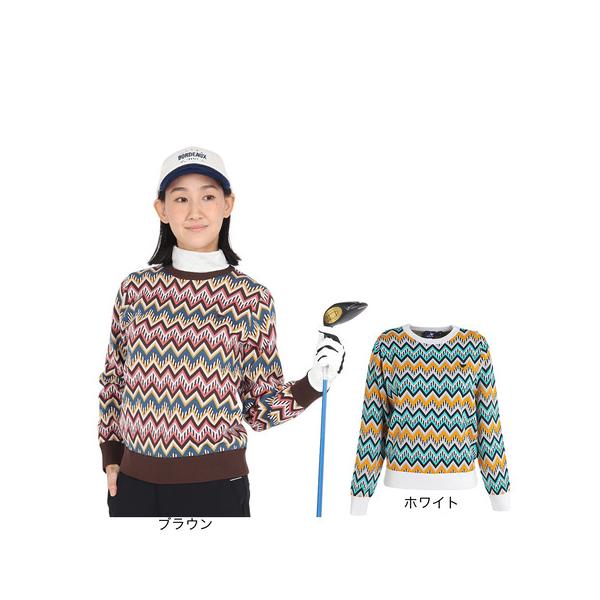 CLUNK（クランク） （レディース）ゴルフウェア ハイゲージクルー