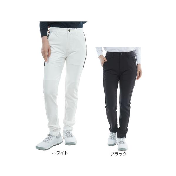 アドミラル ゴルフ(Admiral GOLF)ゴルフウェア サイドライン ロングパンツ ADLA366-WHT(Lady’s) Admiral（アドミラル） ゴルフ（Admiral GOLF）（レディース）ゴルフ