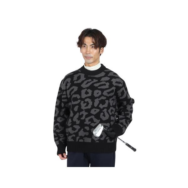 J.LINDEBERG（J.LINDEBERG）（メンズ）ゴルフウェア オリーブ クルー