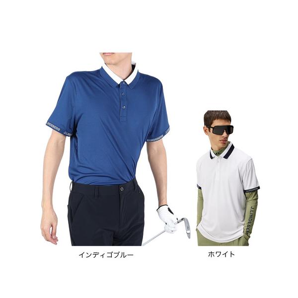 J.LINDEBERG(J.LINDEBERG)ゴルフウェア 半袖 吸水速乾guy Regular ポロシャツ 071-213… J.LINDEBERG（メンズ）ゴルフウェア 吸水速乾 Guy Regular 半袖