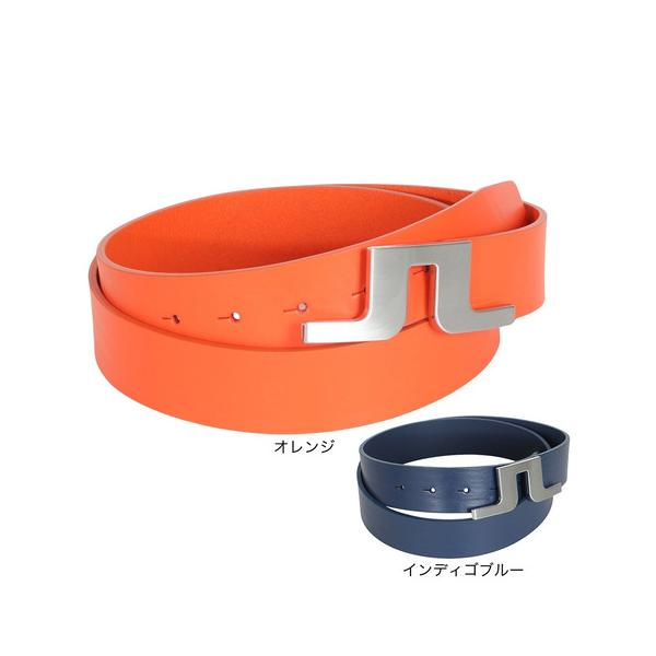 J.LINDEBERG（メンズ）ゴルフ ブリッジャー レザーベルト 073-61333