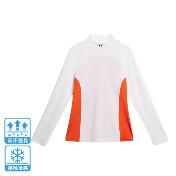 J.LINDEBERG(J.LINDEBERG)ゴルフウェア 吸水速乾 接触冷感 Thabisa 長袖トップス 072-213… victoriagolf_10850241701