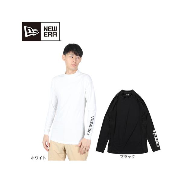 NEW ERA（ニューエラ） （メンズ）ゴルフウェア 吸汗速乾 長袖 モック