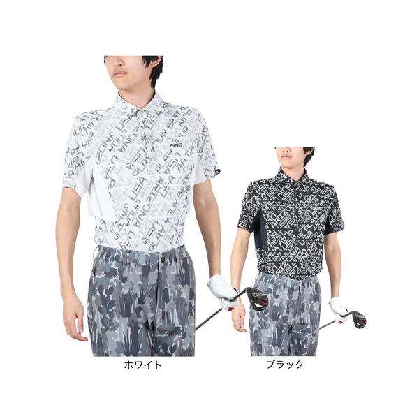 PING ポロシャツ＆ショーツセット　新品　Mサイズ　ゴルフウエア　ピンメンズ PING ピン（PING）（メンズ）ゴルフウェア 半袖 バイアス