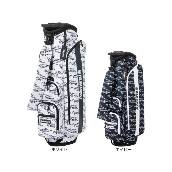 Admiralゴルフ アドミラル モノグラム スタンドゴルフバッグ 軽量 9.0 Admiral Golf（アドミラルゴルフ） 9型 スタンドキャディバッグ