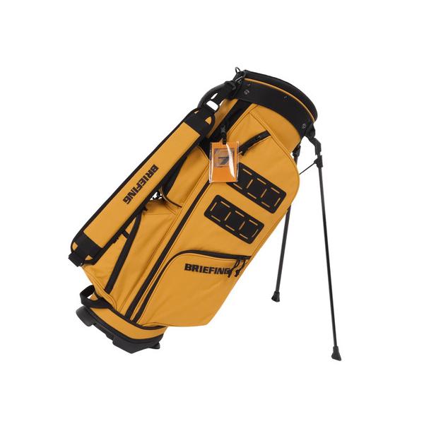 BRIEFING キャディバッグ イエロー BRIEFING（ブリーフィング） （メンズ）ゴルフ キャディバッグ 軽量