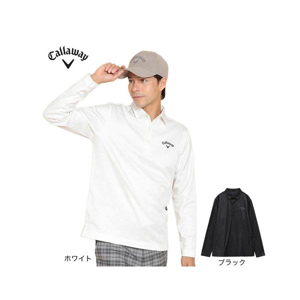 キャロウェイC24233113 メンズトップス ホワイト LLサイズ Callaway（キャロウェイ） キャロウェイ（CALLAWAY）（メンズ）ゴルフ