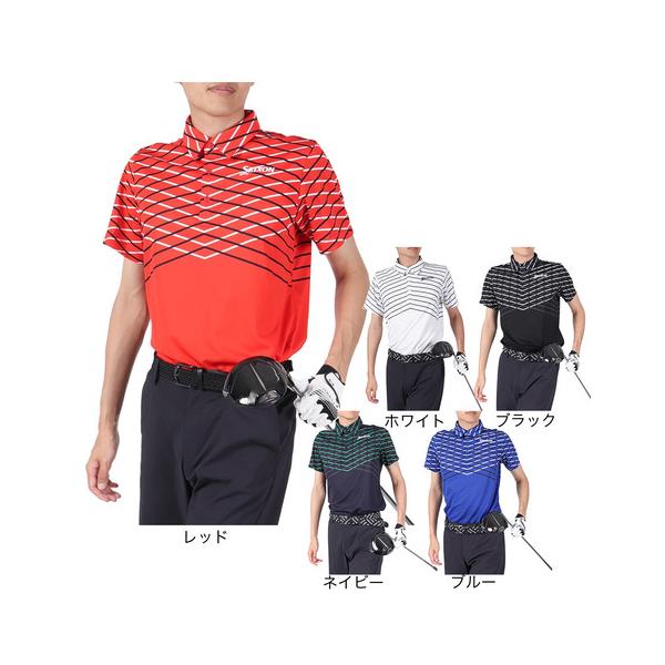 SRIXON スリクソン（SRIXON）（メンズ）ゴルフウェア 吸汗速乾 クロス