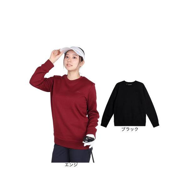 J.LINDEBERG（レディース）ゴルフウェア Alpha スウェット クルー