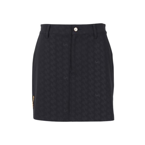 レザレクション(Resurrection)ゴルフウェア GMエンボススカート インナーパンツ付き BD34SK08 BLK(L… Resurrection レザレクション（Resurrection）（レディース）ゴルフ