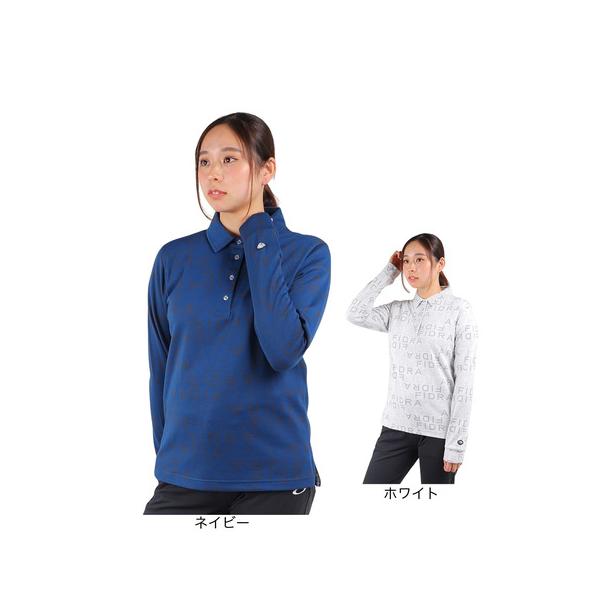 新品未使用タグ付き FR2golf レディース 沖縄 限定 ポロシャツ ゴルフ FIDRA（フィドラ） （レディース）ゴルフウェア 発熱 長袖ポロシャツ