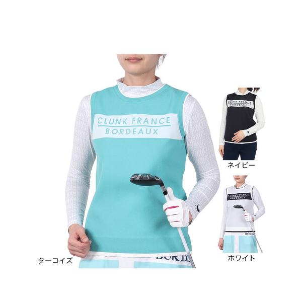 CLUNK（クランク） （レディース）ゴルフウェア 吸汗速乾 消臭 長袖