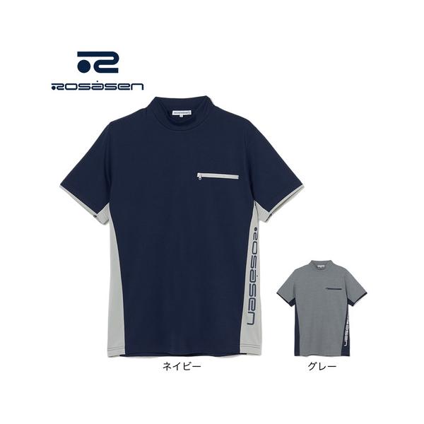 Rosasen（ロサーセン） ROSASEN（メンズ）ゴルフウェア UV半袖モック