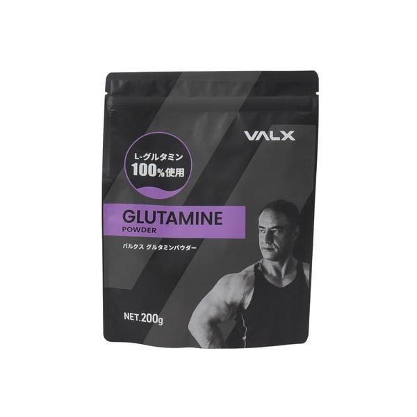 他サイト： バルクス（VALX）（メンズ、レディース）バルクスグルタミンパウダー 200g グルタミンパウダー 運動 スポーツ筋トレ 健康 栄養補給 トレーニング エネルギーの商品画像