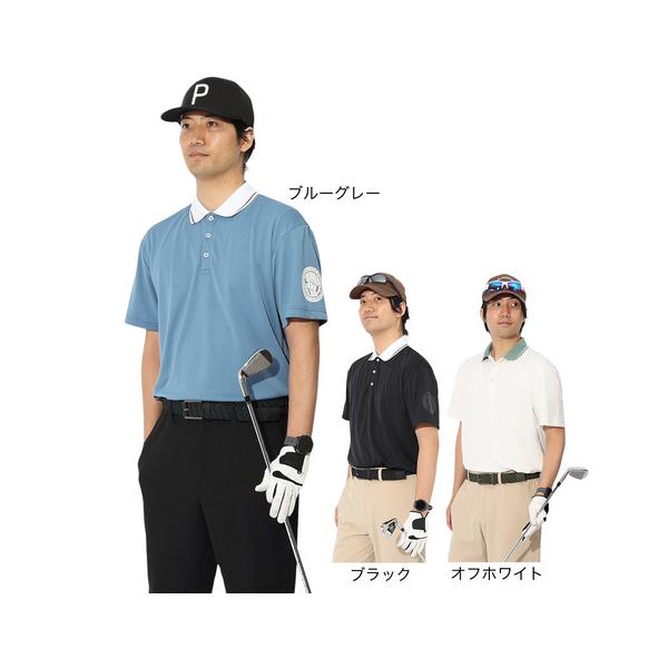 PUMA（プーマ） （メンズ）ゴルフウェア 吸汗速乾 接触冷感 PGC COOL