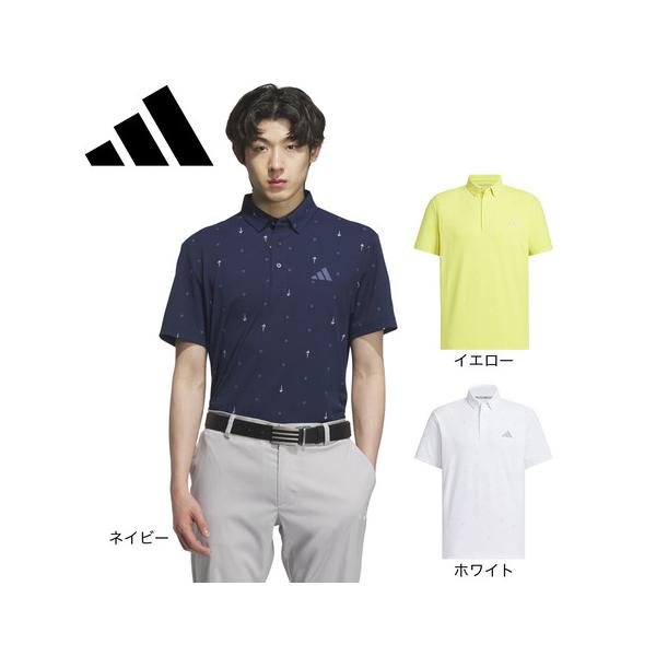 adidas（アディダス） （メンズ）ゴルフウェア 吸汗速乾 モノグラム