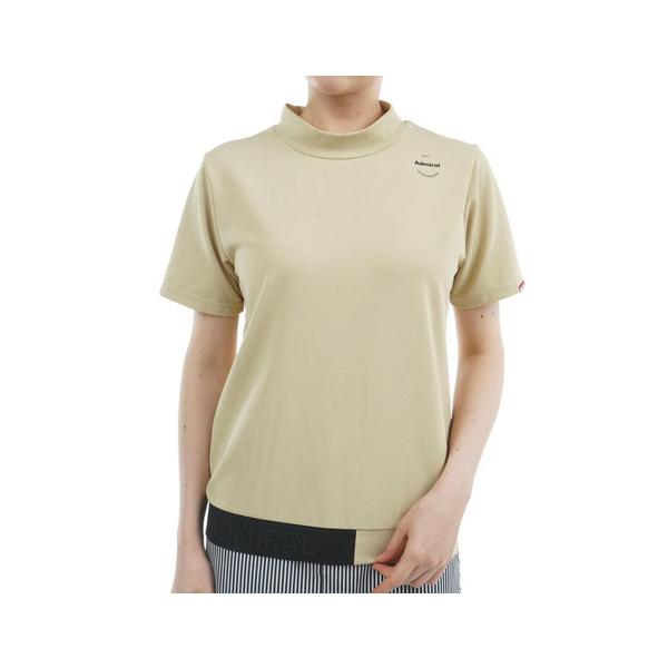 アドミラル ゴルフ(Admiral GOLF)モックネック ゴルフ 半袖 ミニワッフル エンボスロゴ モックシャツ ADLA5… Admiral（アドミラル） ゴルフ（Admiral GOLF）（レディース）モック