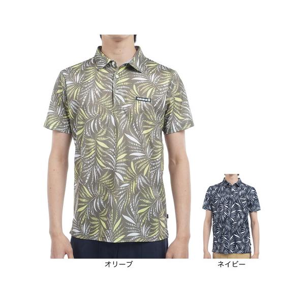 アドミラル ゴルフ(Admiral GOLF)ゴルフウェア リゾートプリント 半袖 ポロシャツ ADMA529-OLV(Men… Admiral（アドミラル） ゴルフ（Admiral GOLF）（メンズ）ゴルフウェア