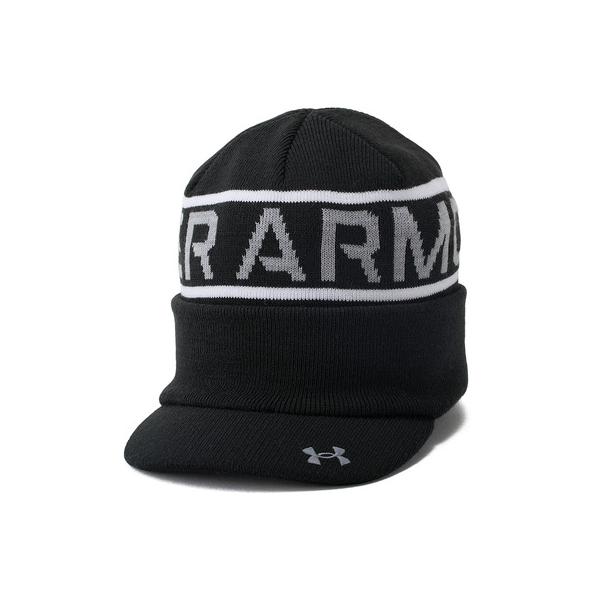 アンダーアーマー（UNDER ARMOUR）（メンズ）ゴルフ ツバ付き DRIVE ニットビーニー 6007941 001