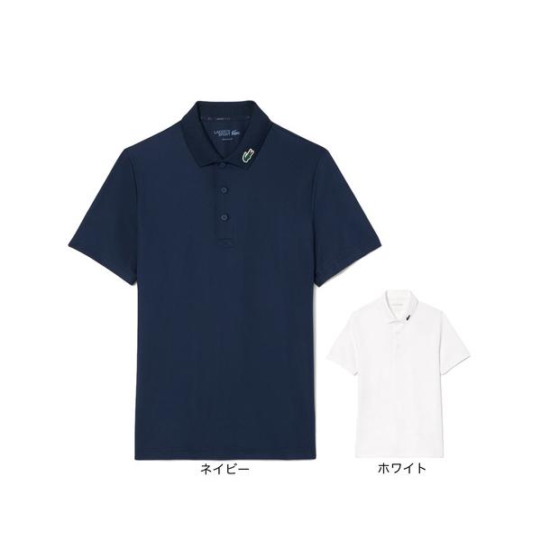LACOSTE（ラコステ） （メンズ）ゴルフウェア カラーワニロゴパッチ