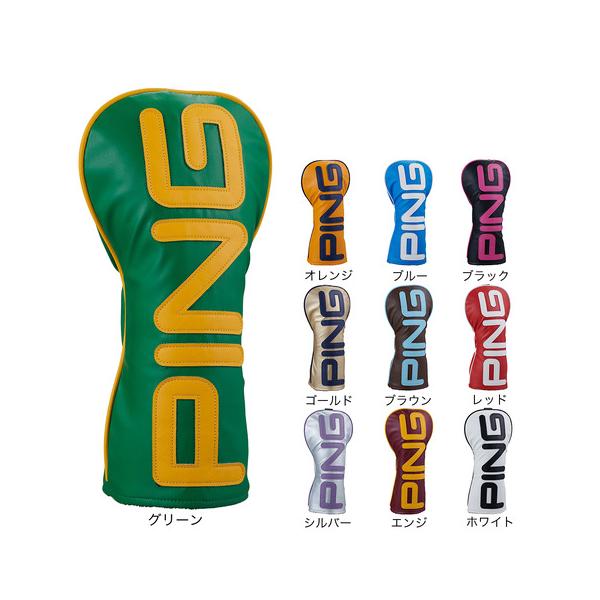 ピン PING ヴィクトリアゴルフ ビクトリアゴルフ Victoria Golf ゴルフ小物 アクセサリー ヘッドカバードライバー用 DR カラーコード 刺繍 ロゴ ゴルフグッズ ゴルフコーデ コーディネート 合わせやすい かわいい カワイ...