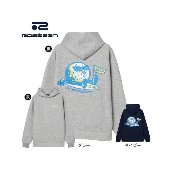 ROSASEN 【ロサーセン】ゴルフウェア(パーカー)　新品・未使用! Rosasen（ロサーセン） ゴルフウェア メンズ フーディー 長袖 高機能