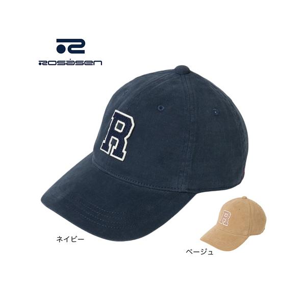 ROSASEN（レディース）ゴルフ 吸水速乾 コットンツイル ウォッシュドキャップ 046-54861-25AW