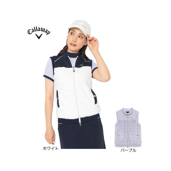 2025年秋冬モデル 2025fwmodel キャロウェイ Callaway ヴィクトリアゴルフ ビクトリアゴルフ Victoria Golf ゴルフアウター ゴルフウェア ベスト Lady's Ladys レディース れでぃーす 女性 レ...