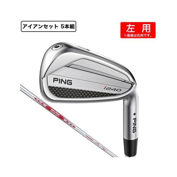 PING（ピン） （メンズ）左用 i240 アイアンセット 5本 (6I〜9I、PW