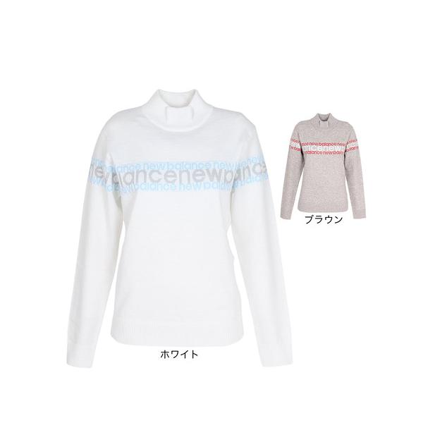 2025年秋冬モデル 2025fwmodel ニューバランス new balance newbalance ヴィクトリアゴルフ ビクトリアゴルフ Victoria Golf ゴルフニット ゴルフウェア トップス 長袖セーター Lady's ...