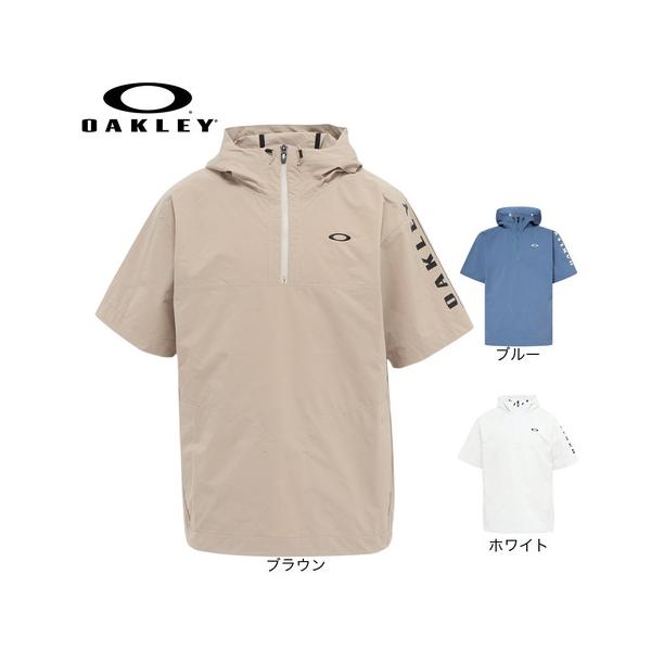 オークリー(OAKLEY)ゴルフウェア 半袖 防風 撥水 Oakley ショートスリーブ フーディー ジャケット FOA408… OAKLEY（オークリー） （メンズ）ゴルフウェア 半袖 防風 撥水