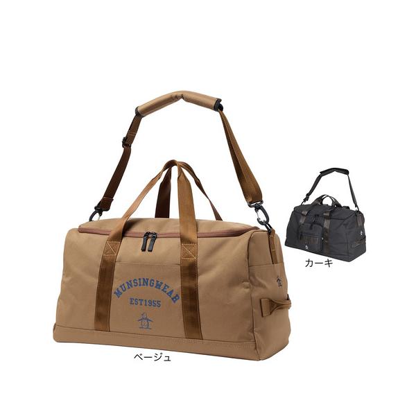 2025年秋冬モデル 2025fwmodel マンシング MUNSING ヴィクトリアゴルフ ビクトリアゴルフ Victoria Golf BAG バッグ カバン かばん 鞄 ゴルフバッグ ボストンバッグ Men's Mens メンズ めん...