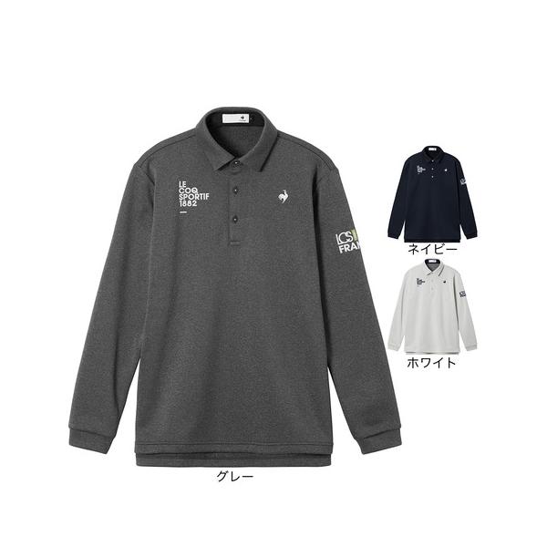 【WACC】新品ワック　長袖ゴルフポロシャツ　メンズＬ　黒　定価18,700円 WACC】新品ワック 長袖ゴルフポロシャツ メンズL 黒 定価18,700円