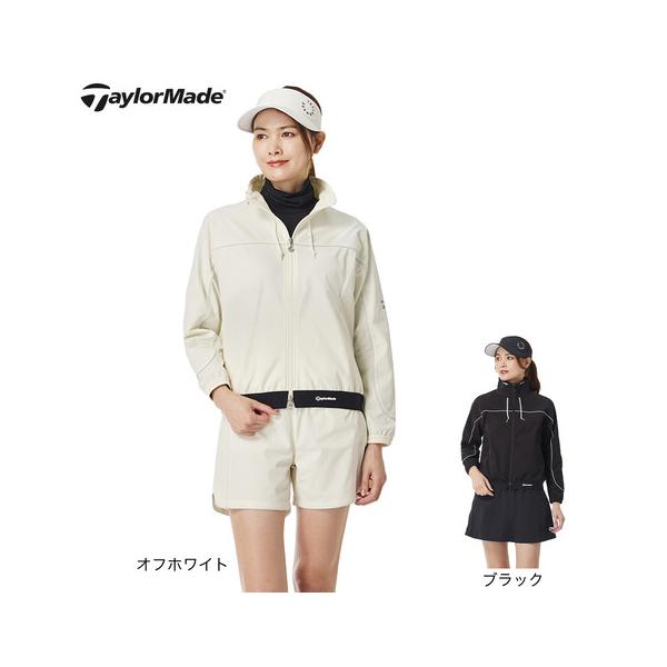 テーラーメイド　ゴルフウェア　ウィンドジャケット　Lサイズ　オフホワイト TaylorMade（テーラーメイド） テーラーメイド（TAYLORMADE