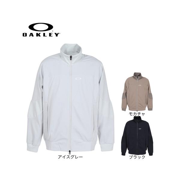 OAKLEY GOLF トラックジャケット ブルゾン ジャージホワイトL OAKLEY GOLF トラックジャケット ブルゾン ジャージホワイトL
