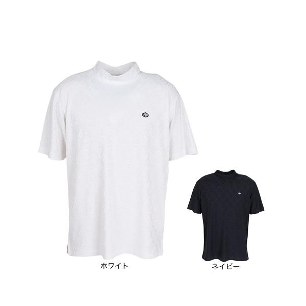 FIDRA ゴルフメンズ　モックネックシャツ 白　LL 新品 FIDRA（フィドラ） （メンズ）ゴルフウェア 接触冷感 モックネック