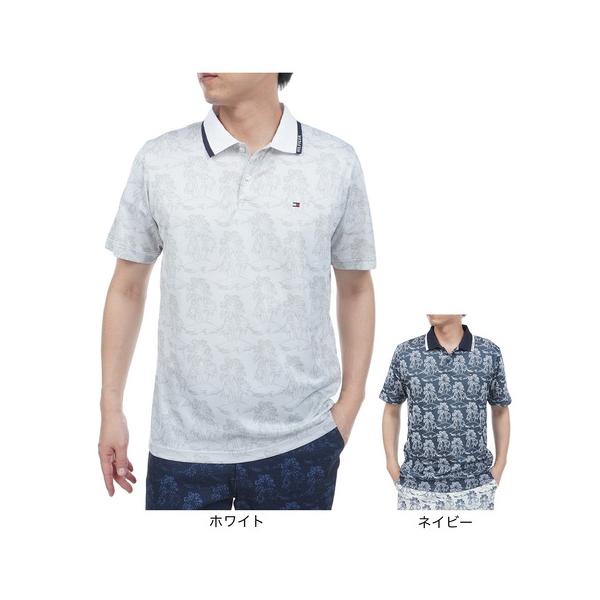 トミーヒルフィガー UVカット・吸水速乾性機能 ポロシャツ（トリコロール／L） TOMMY HILFIGER GOLF（トミー ヒルフィガー ゴルフ） トミー