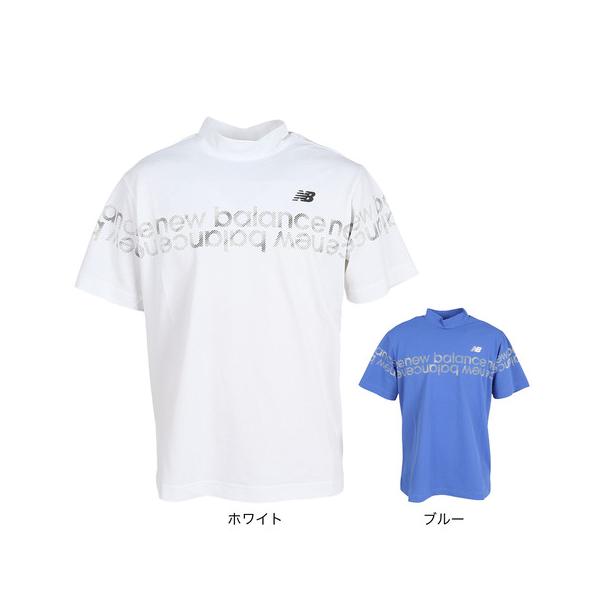 ニューバランス（new balance）（メンズ）ゴルフ 半袖 モックネックシャツ 012-6166007