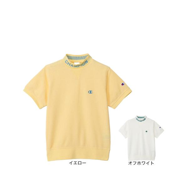 未使用ポロシャツ　ゴルフウェア　Lサイズ　チャンピオン　イエロー　新品タグ付き Champion（チャンピオン） チャンピオン（CHAMPION）（レディース