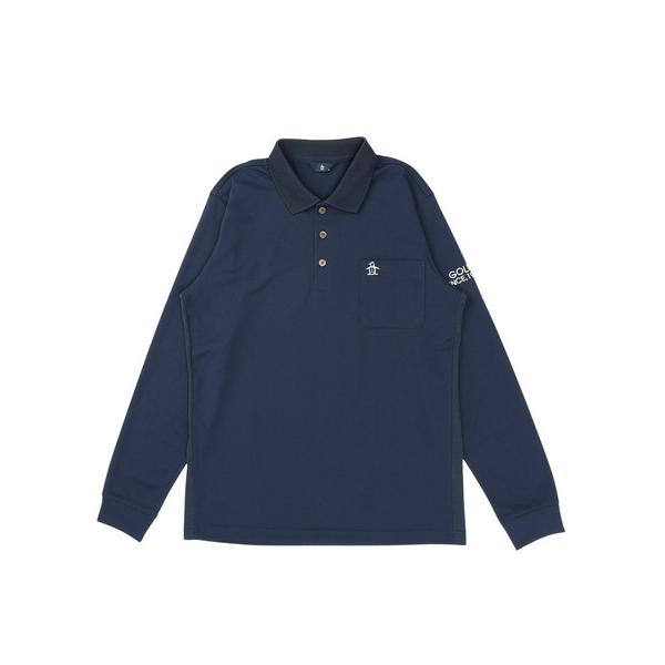 【未使用】monzee モンジー マーブル模様 ポロシャツ L ポロシャツ マーブル模様 未使用monzee メンズ ゴルフウェア MONZEE