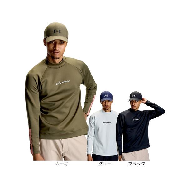 アンダーアーマー（UNDER ARMOUR）（メンズ）ゴルフウェア GREN AK 長袖Tシャツ モックネック 6016711
